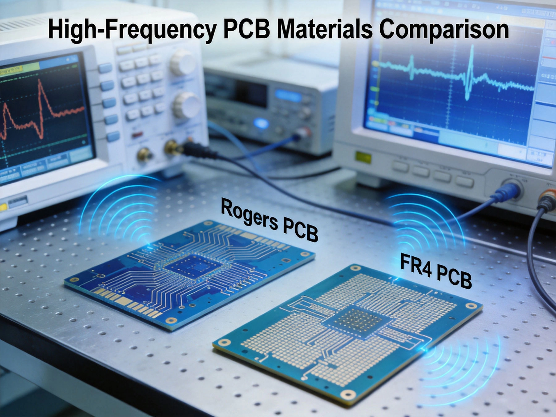 Rogers vs. FR4: Choosing the Right High Frequency PCB Materials
