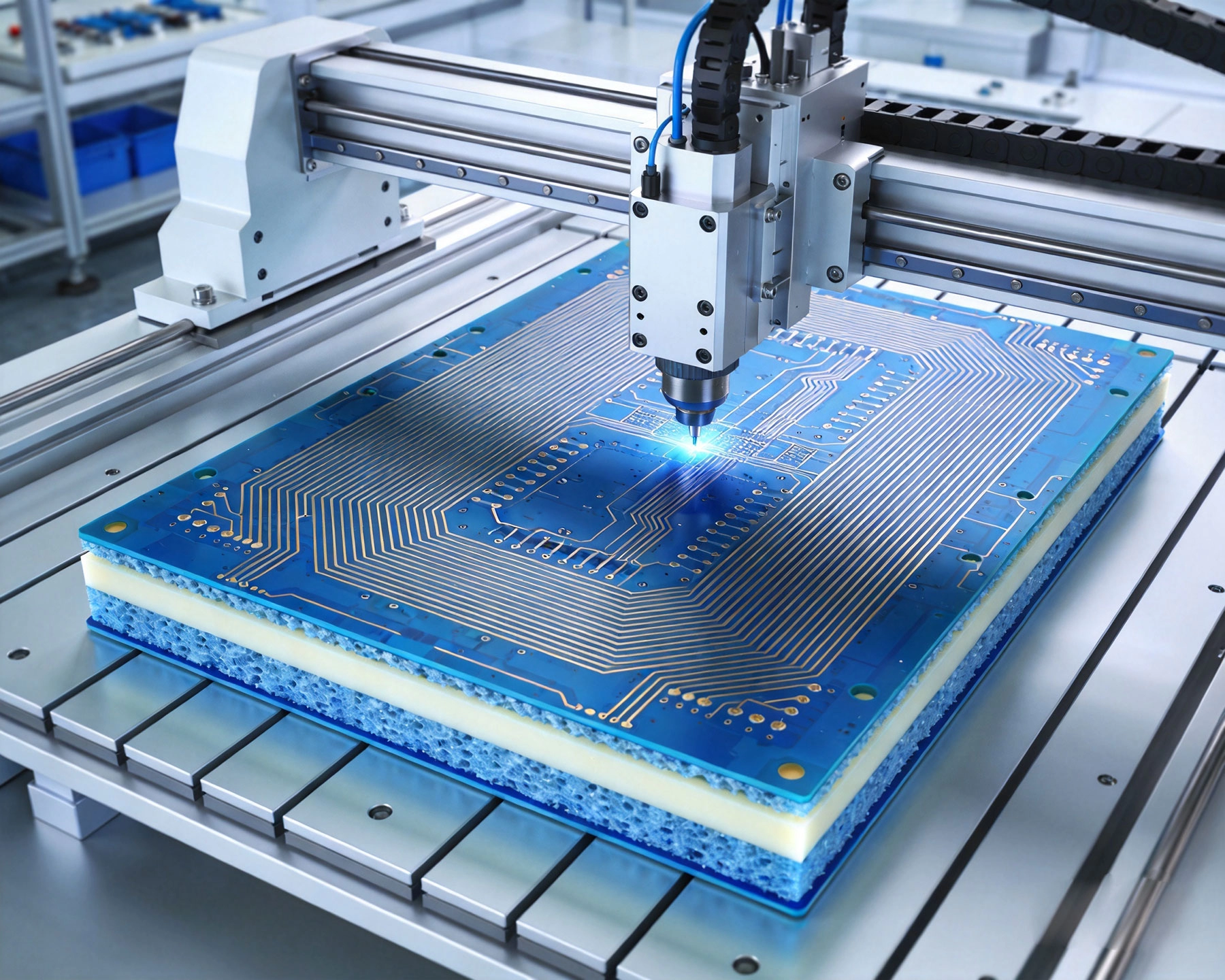 High Frequency PCB Fabrication with Rogers and PTFE Materials: A Technical Guide