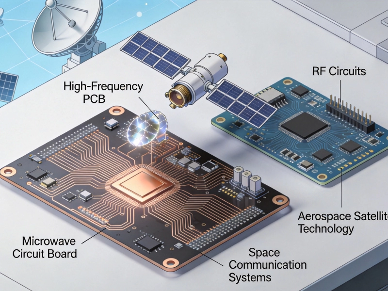 High Frequency PCB Applications in Satellite Communication and Aerospace